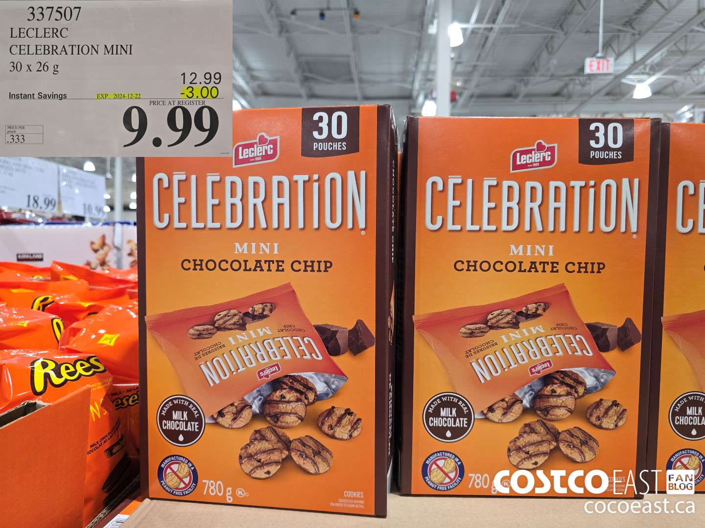 337507 LECLERC CELEBRATION MINI 30 X 26 G ($3.00 INSTANT SAVINGS EXPIRES ON 2024-12-22) $9.99