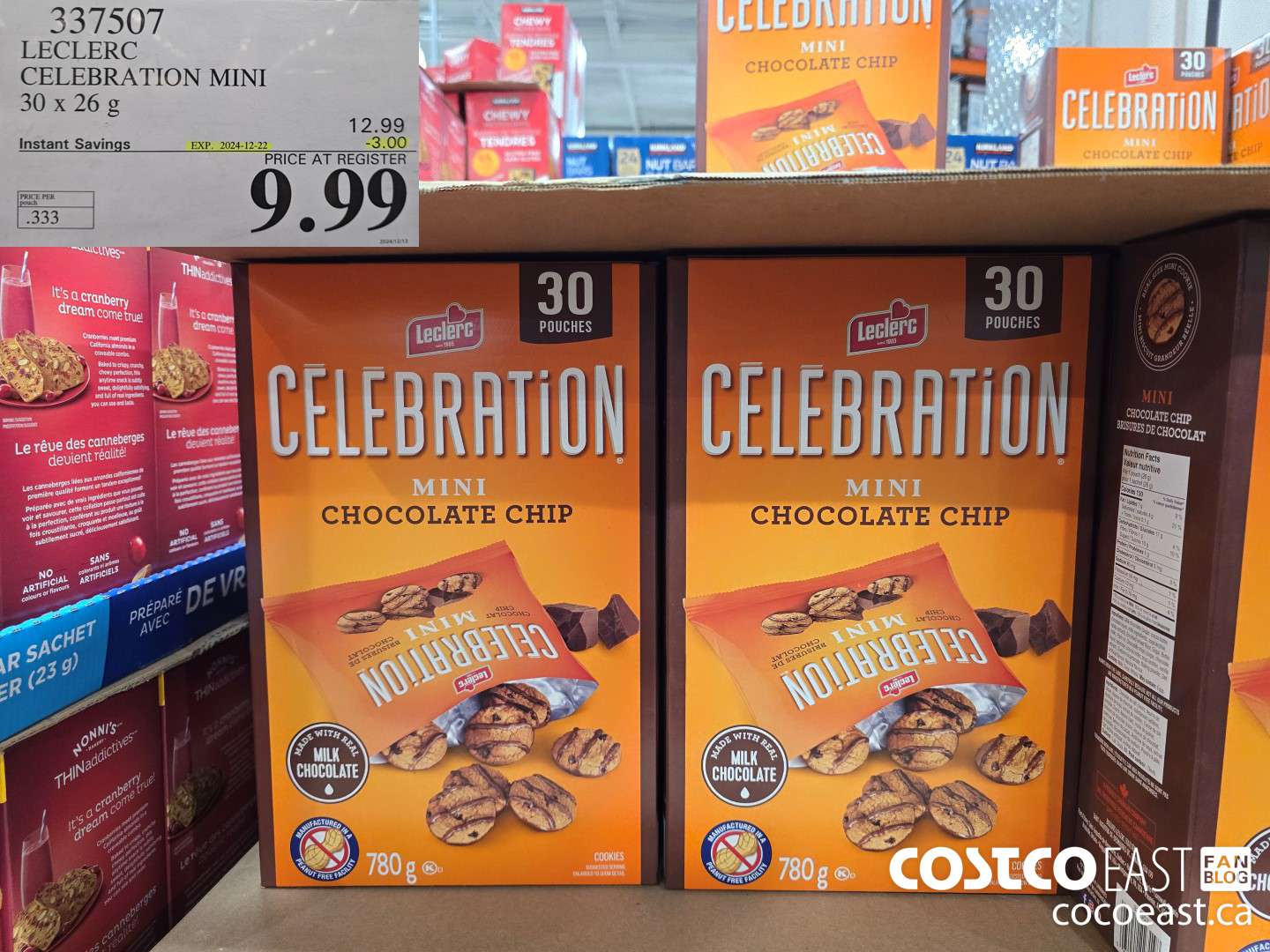 337507 LECLERC CELEBRATION MINI 30 X 26 G ($3.00 INSTANT SAVINGS EXPIRES ON 2024-12-22) $9.99