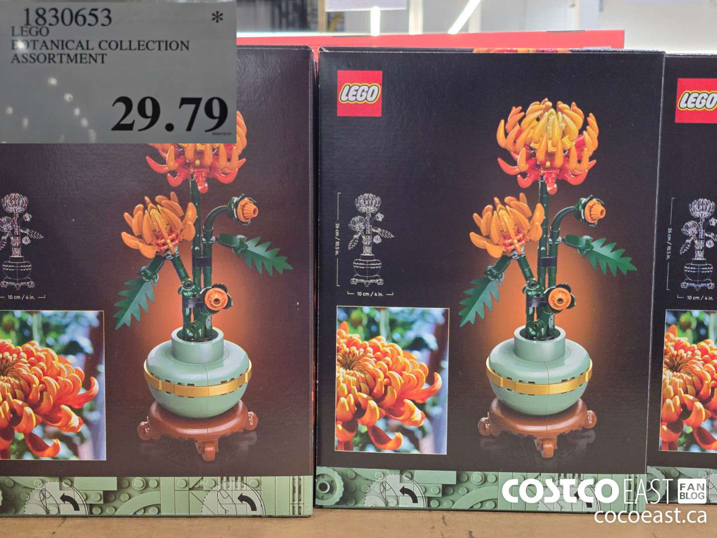 1830653 LEGO BOTANICAL COLLECTION ASSORTMENT $29.79