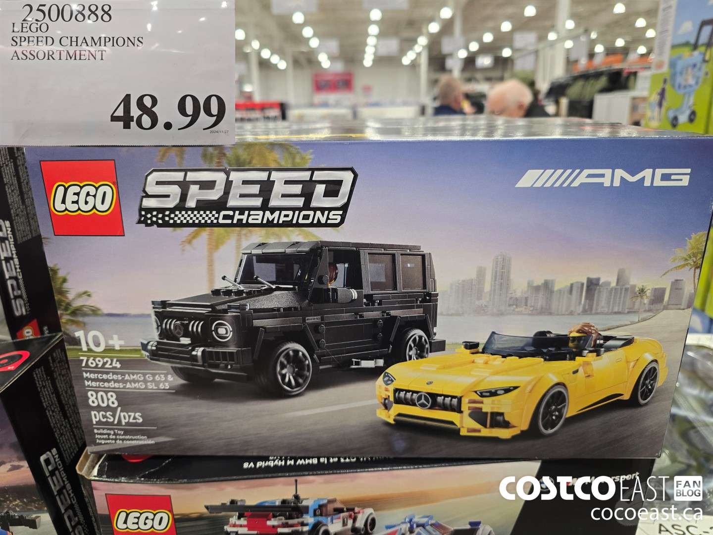 2500888 LEGO SPEED CHAMPIONS ASSORTMENT $48.99