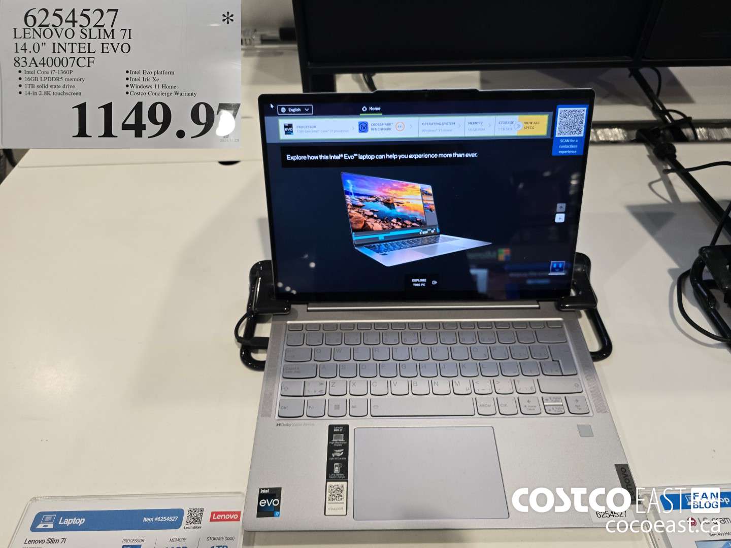 6254527 LENOVO SLIM 7I 14