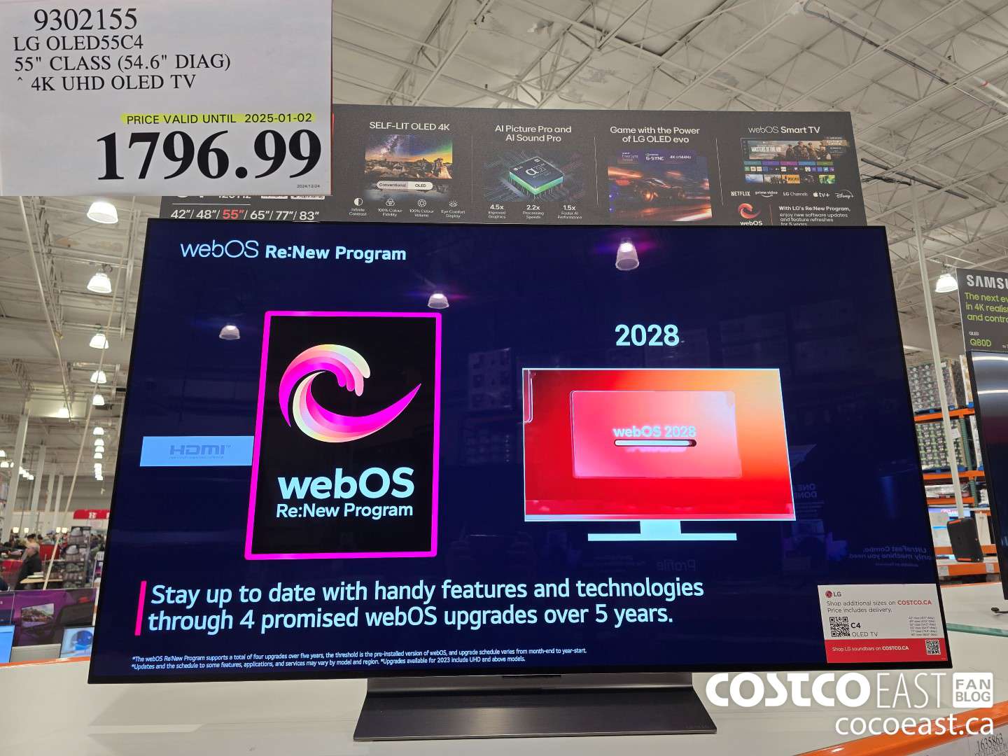 9302155 LG OLED55C4 55