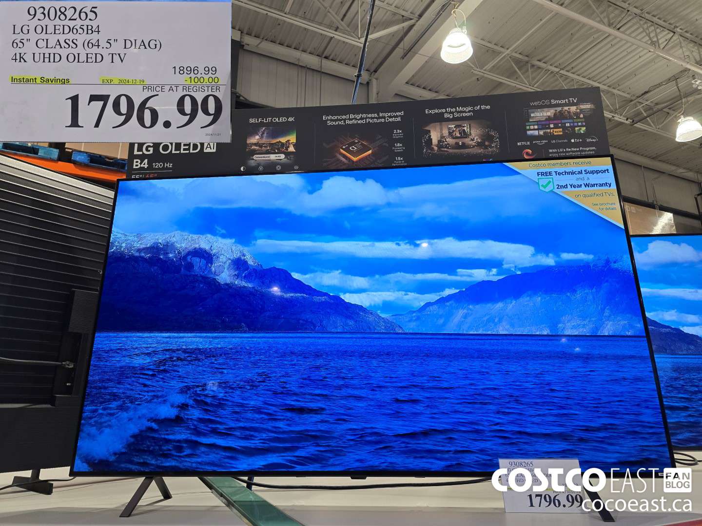 9308265 LG OLED65B4 65