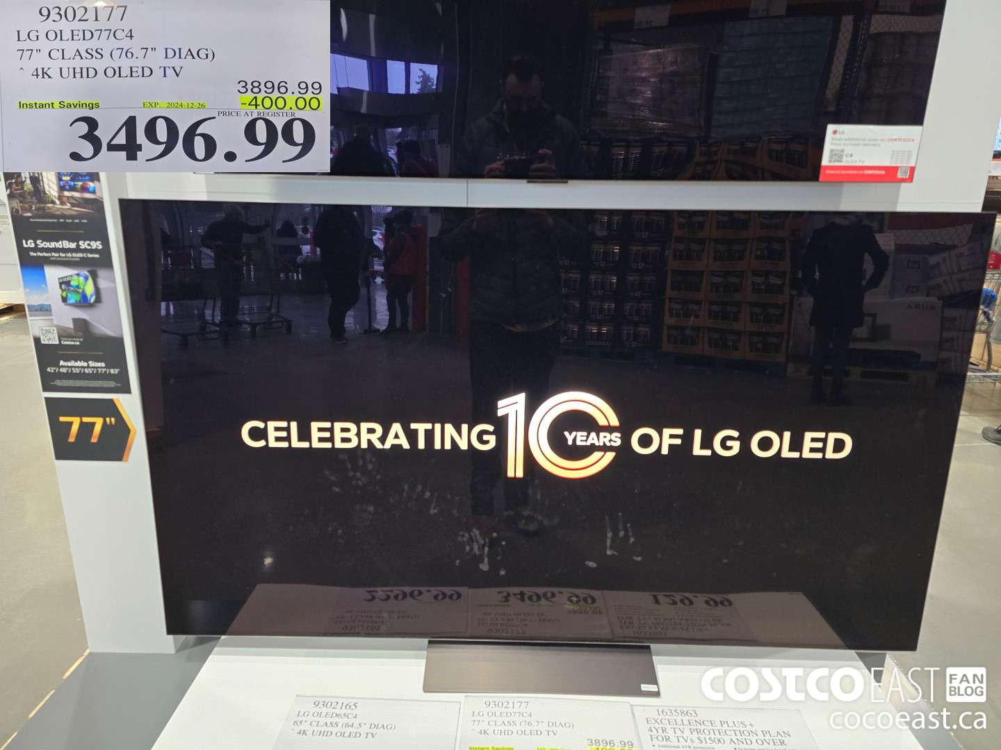 9302177 LG OLED77C4 77
