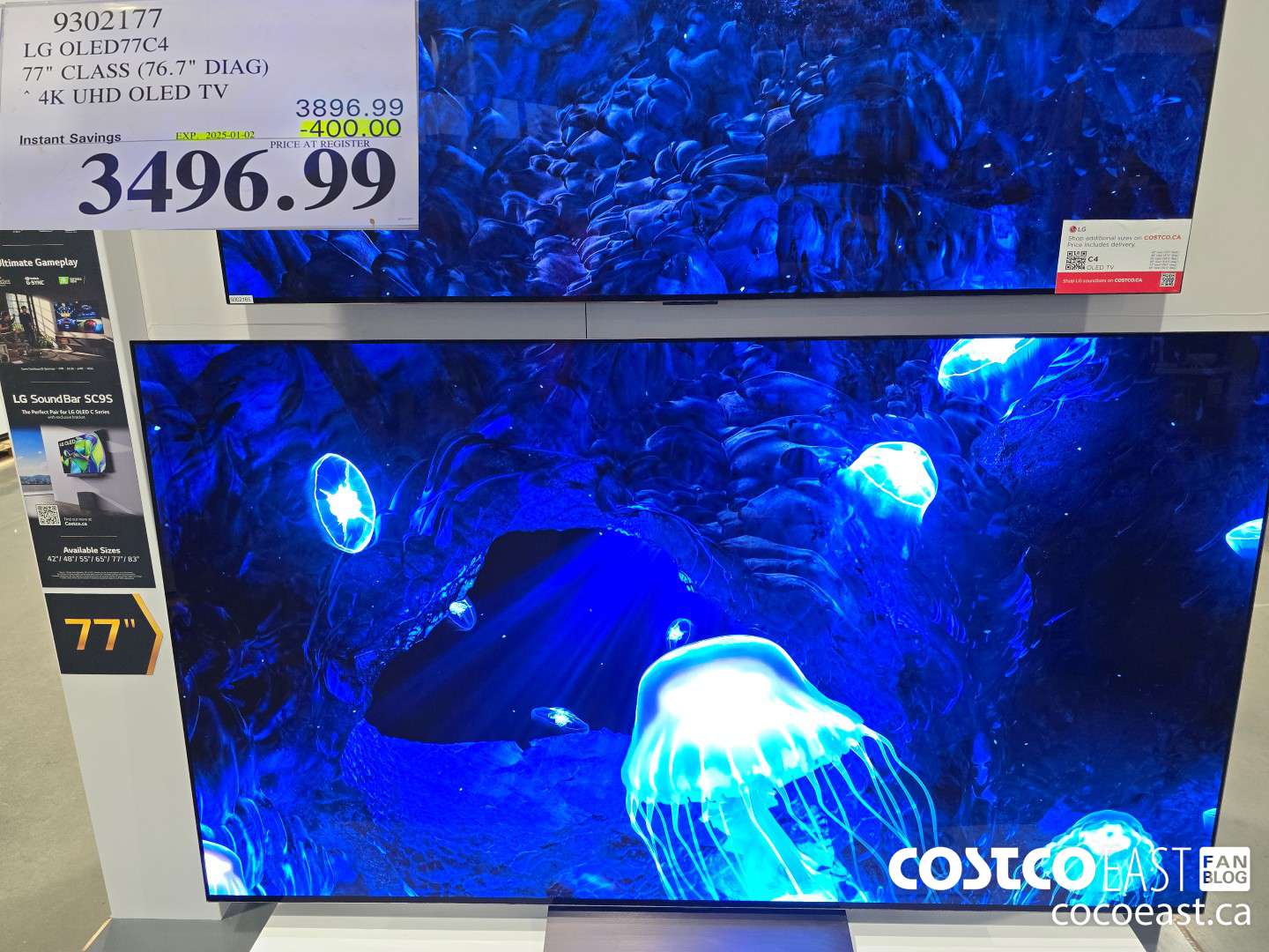 9302177 LG OLED77C4 77