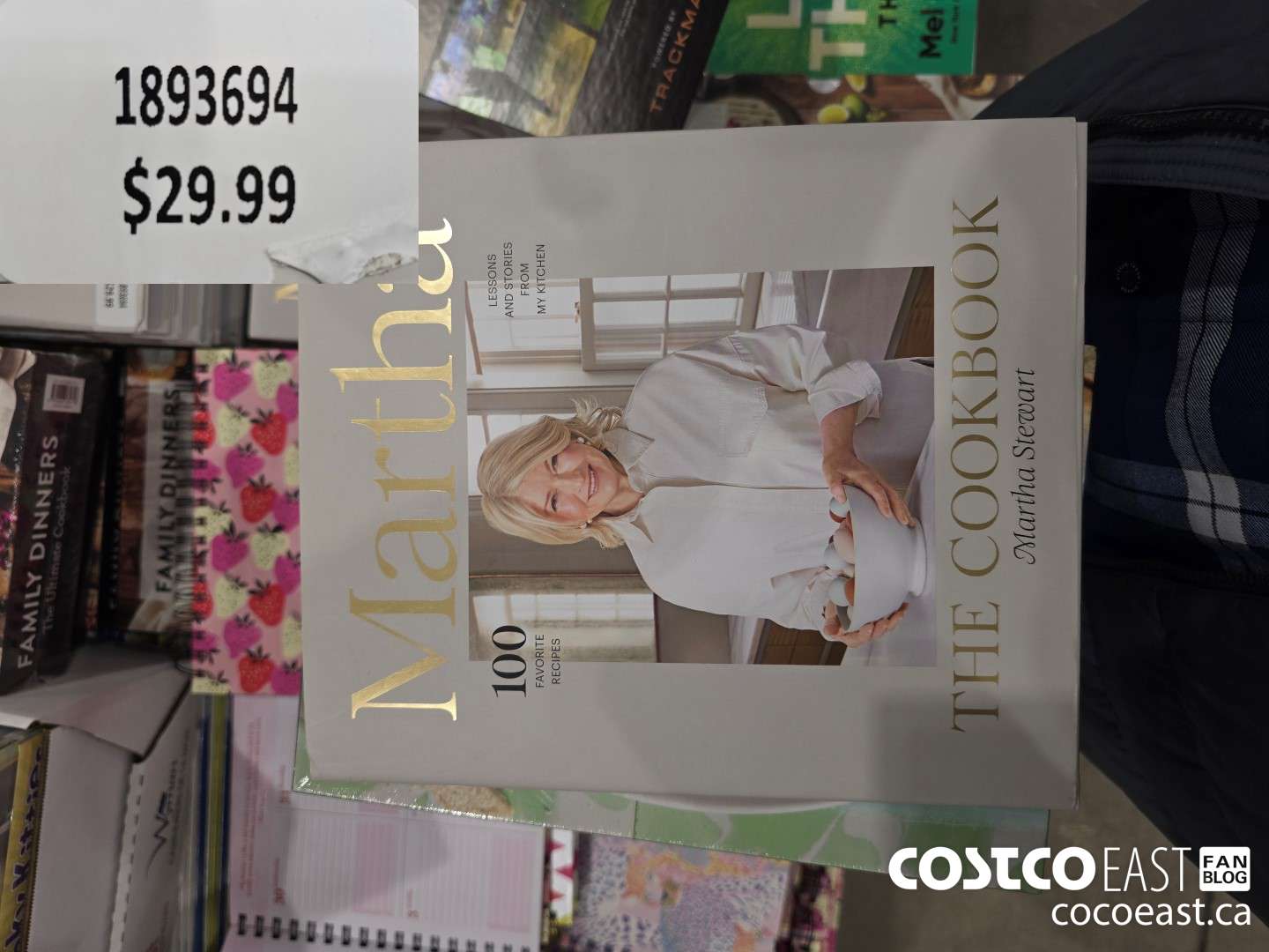 1893694 MARTHA STEWART THE COOKBOOK $29.99