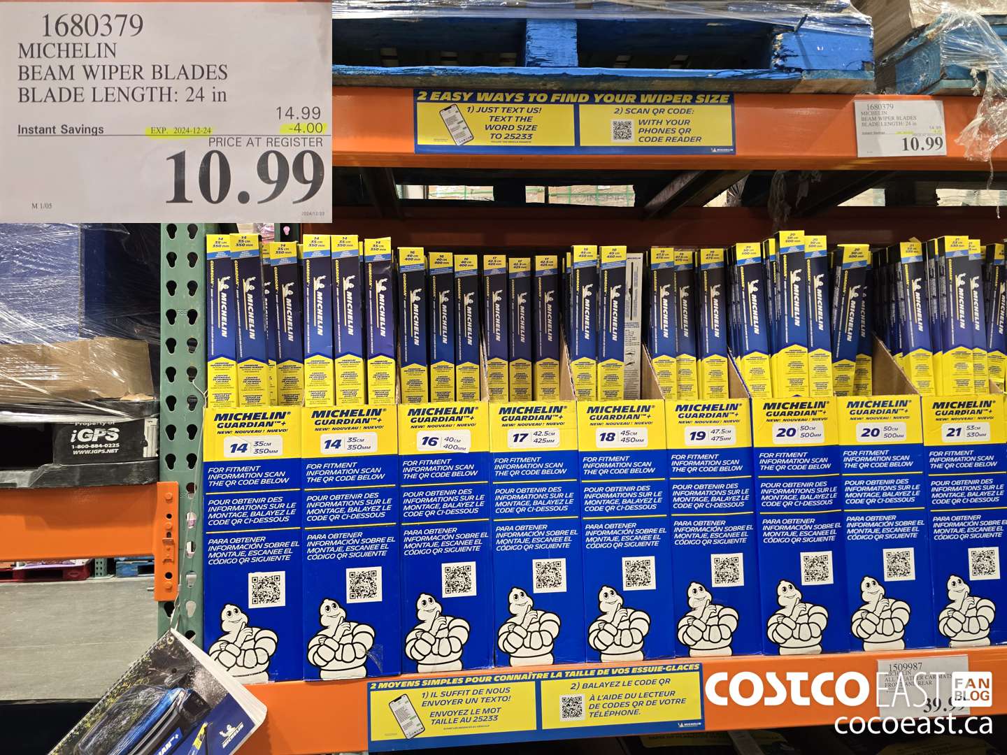 1680379 MICHELIN GUARDIAN + BEAM WIPER BLADES 14