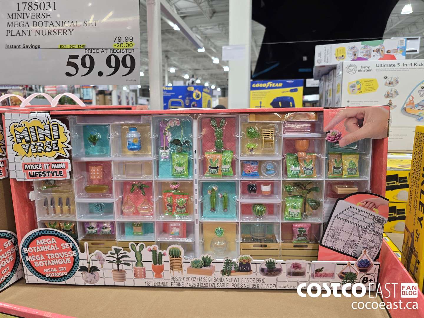 1785031 MINIVERSE MEGA BOTANICAL SET PLANT NURSERY ($20.00 INSTANT SAVINGS EXPIRES ON 2024-12-08) $59.99