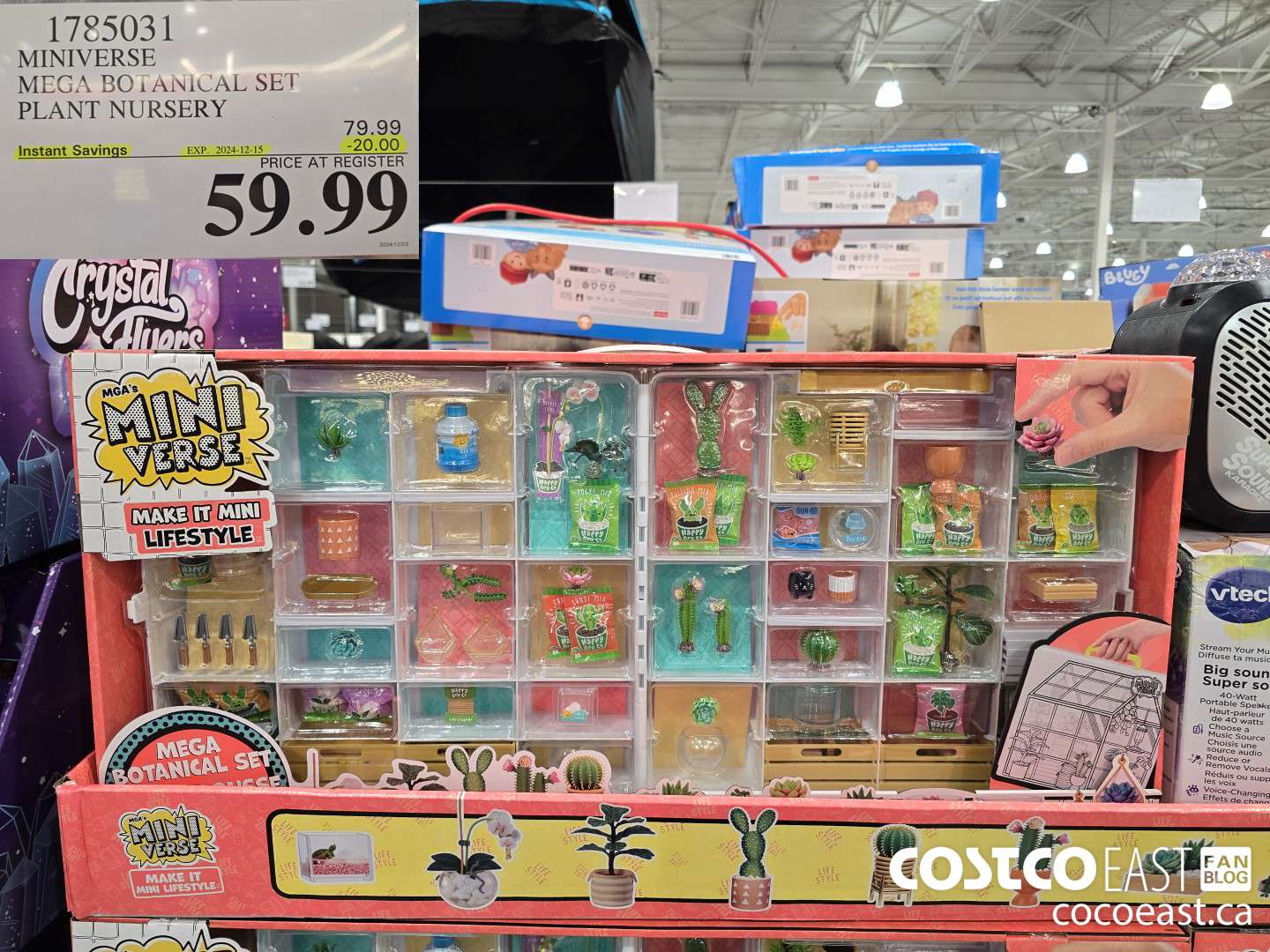 1785031 MINIVERSE MEGA BOTANICAL SET PLANT NURSERY ($20.00 INSTANT SAVINGS EXPIRES ON 2024-12-15) $59.99