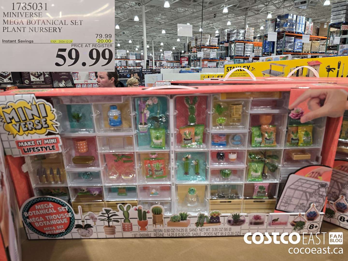 1785031 MINIVERSE MEGA BOTANICAL SET PLANT NURSERY ($20.00 INSTANT SAVINGS EXPIRES ON 2024-12-24) $59.99