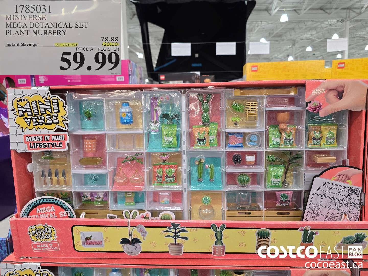 1785031 MINIVERSE MEGA BOTANICAL SET PLANT NURSERY ($20.00 INSTANT SAVINGS EXPIRES ON 2024-12-24) $59.99