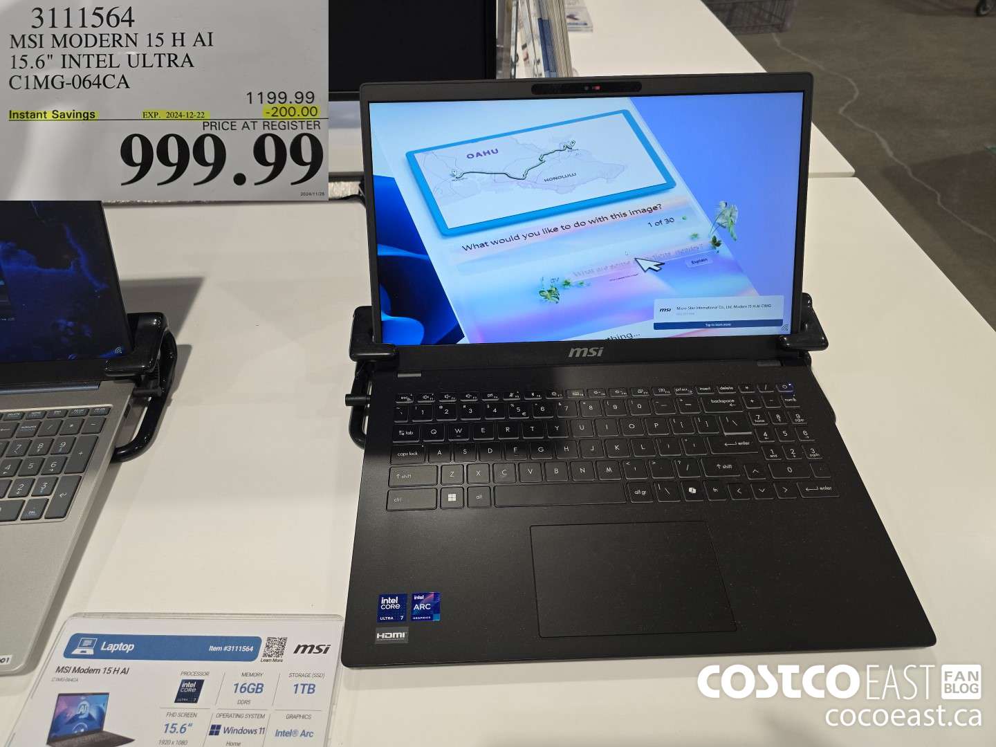 3111564 MSI MODERN 15 H AI 15.6