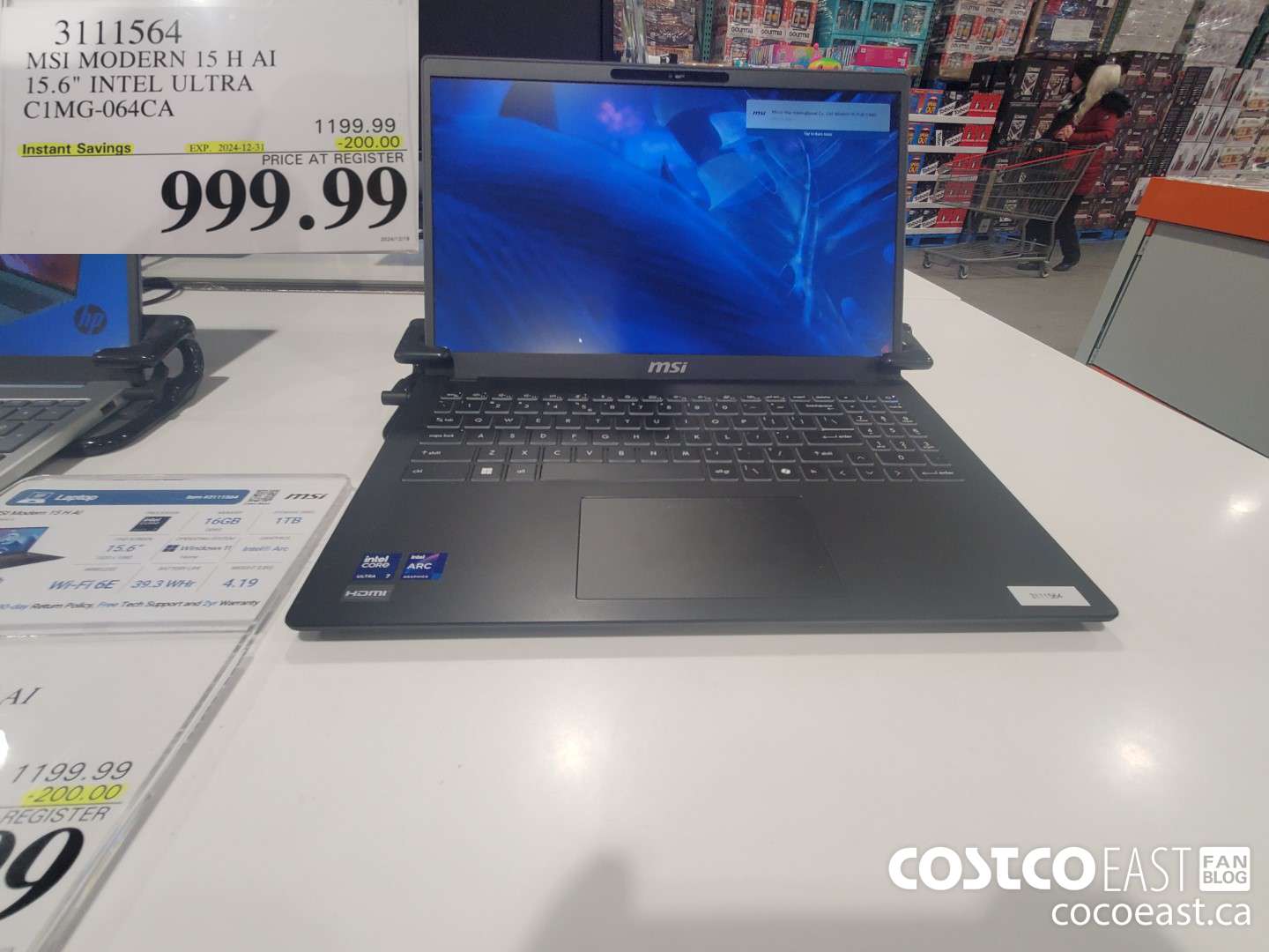 3111564 MSI MODERN 15 H AI 15.6