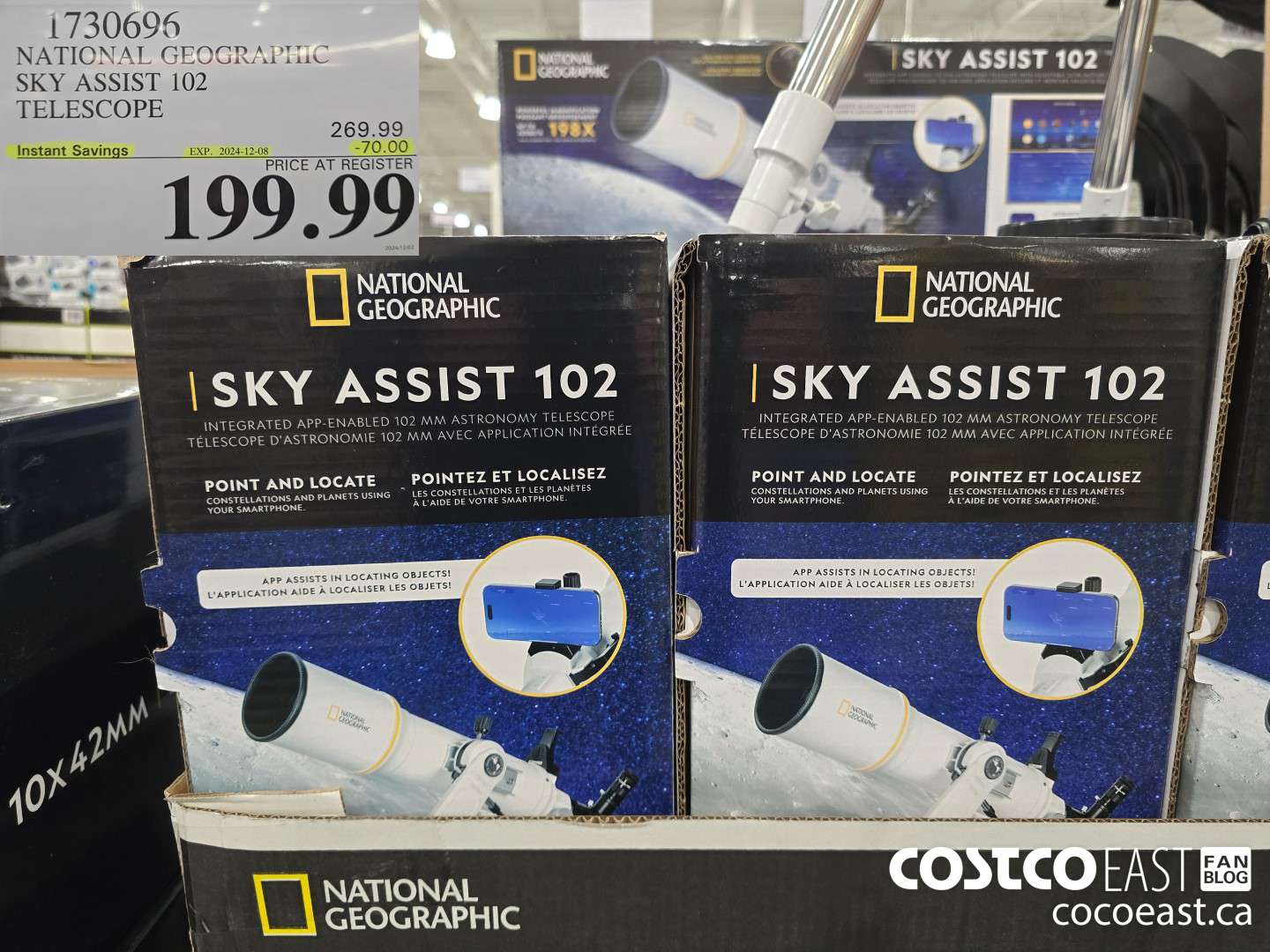 1730696 NATIONAL GEOGRAPHIC SKY ASSIST 102 TELESCOPE ($70.00 INSTANT SAVINGS EXPIRES ON 2024-12-08) $199.99