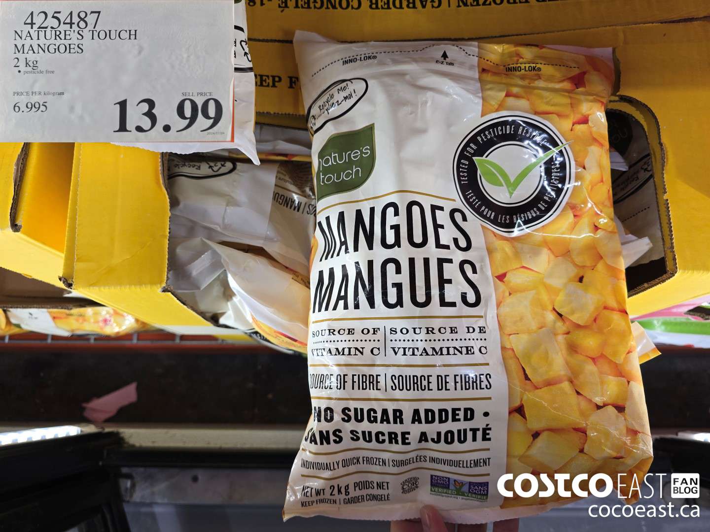 425287 NATURE'S TOUCH MANGOES 2 kg $13.99