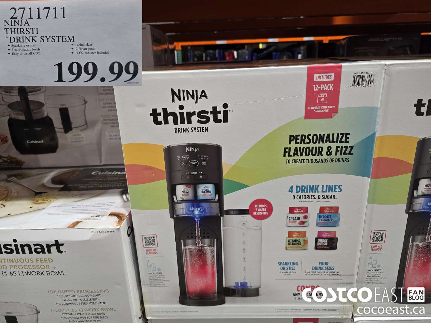 2711711 NINJA THIRSTI DRINK SYSTEM $199.99