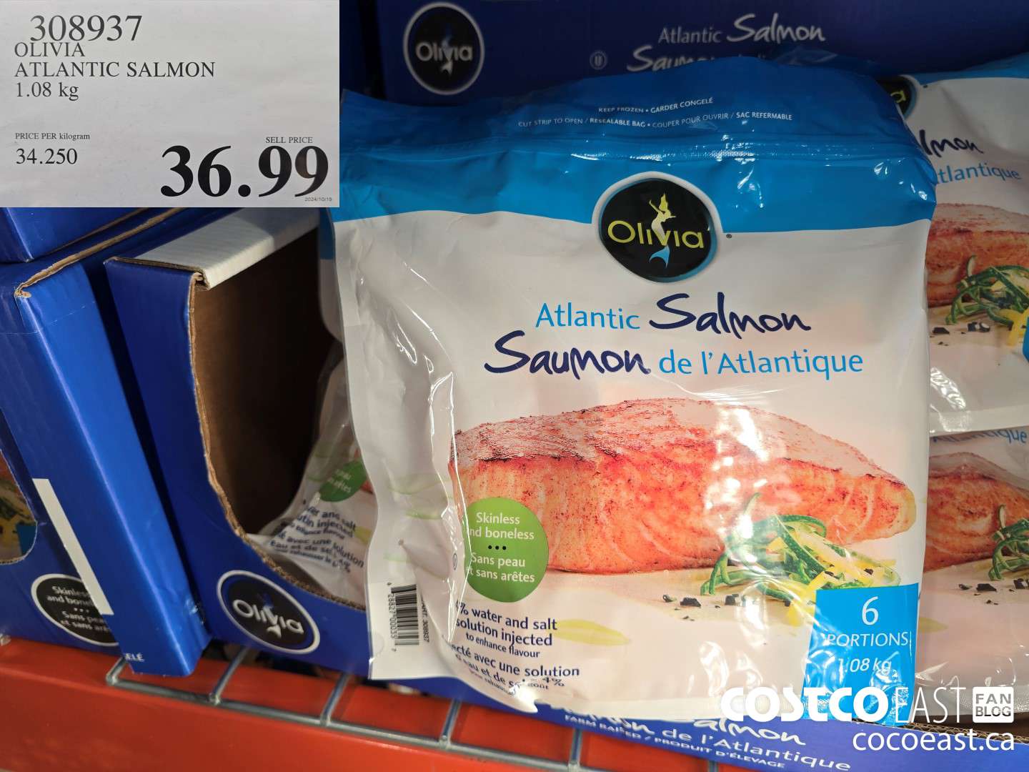 308937 OLIVIA ATLANTIC SALMON 1.08 kg $36.99