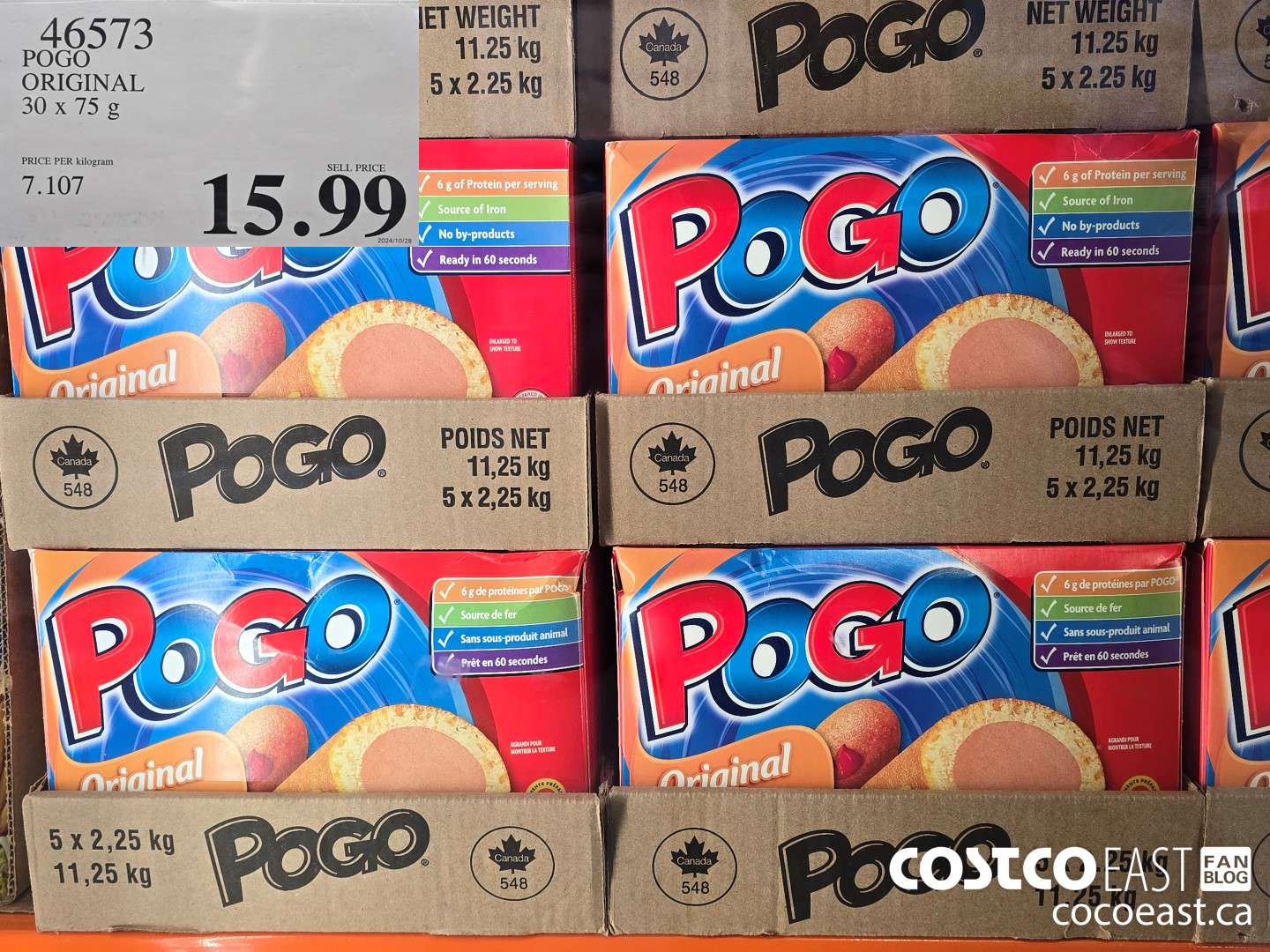 46573 POGO ORIGINAL 30 x 75g $15.99