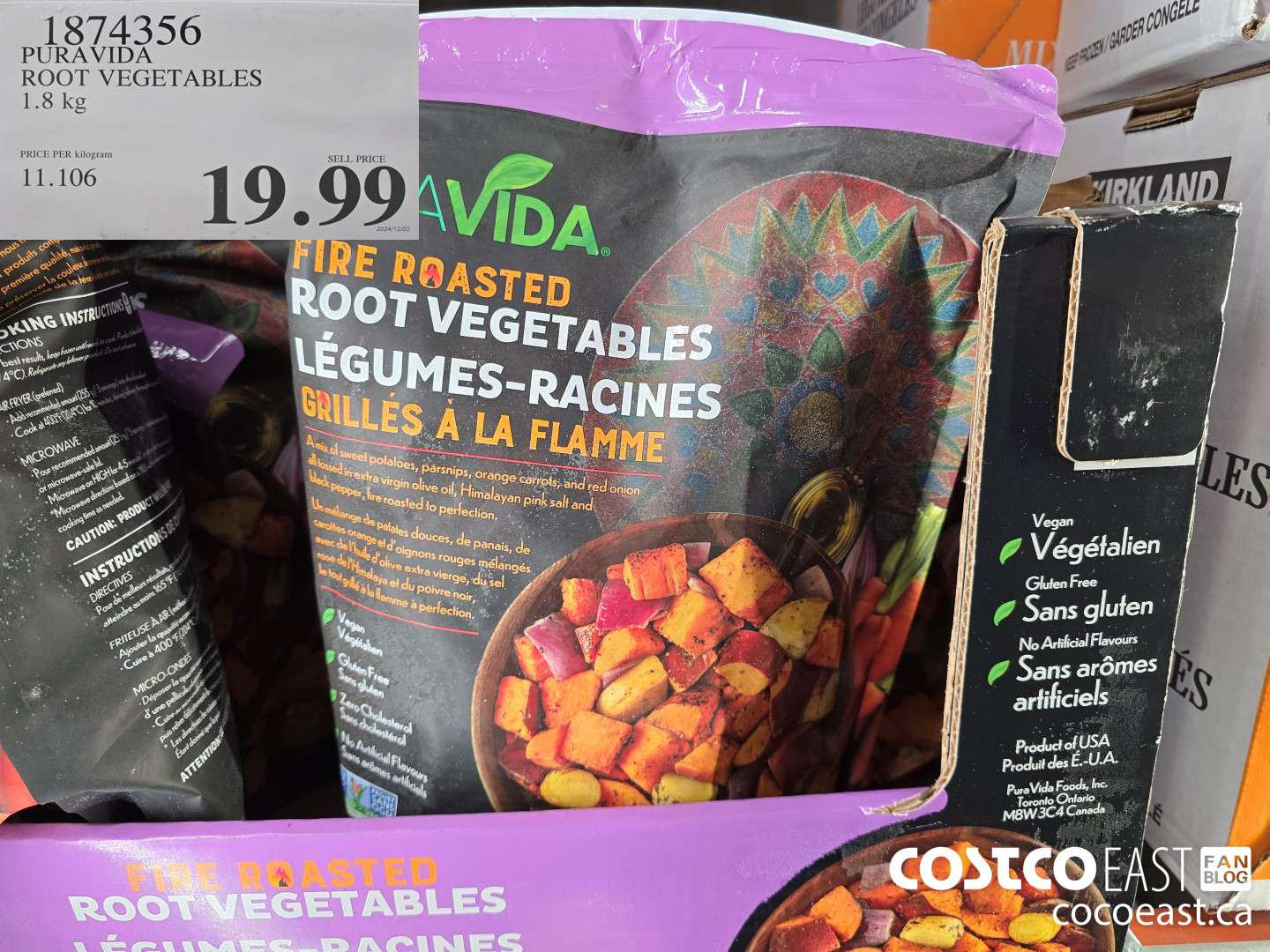 1874356 PURAVIDA ROOT VEGETABLES 1.8 kg $19.99