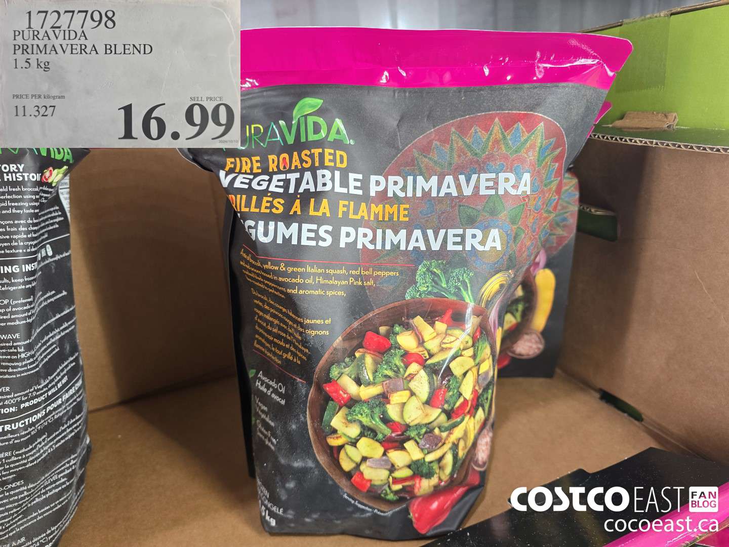 1727798 PURAVIDA VEG PRIMAVERA BLEND 1.5 kg $16.99