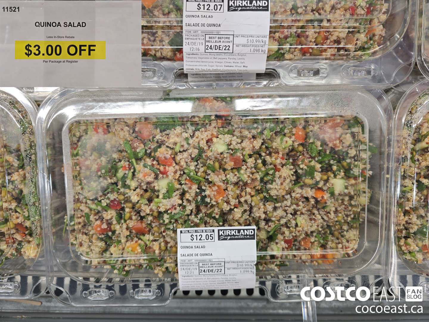 11521 QUINOA SALAD ($3.00 INSTANT SAVINGS)