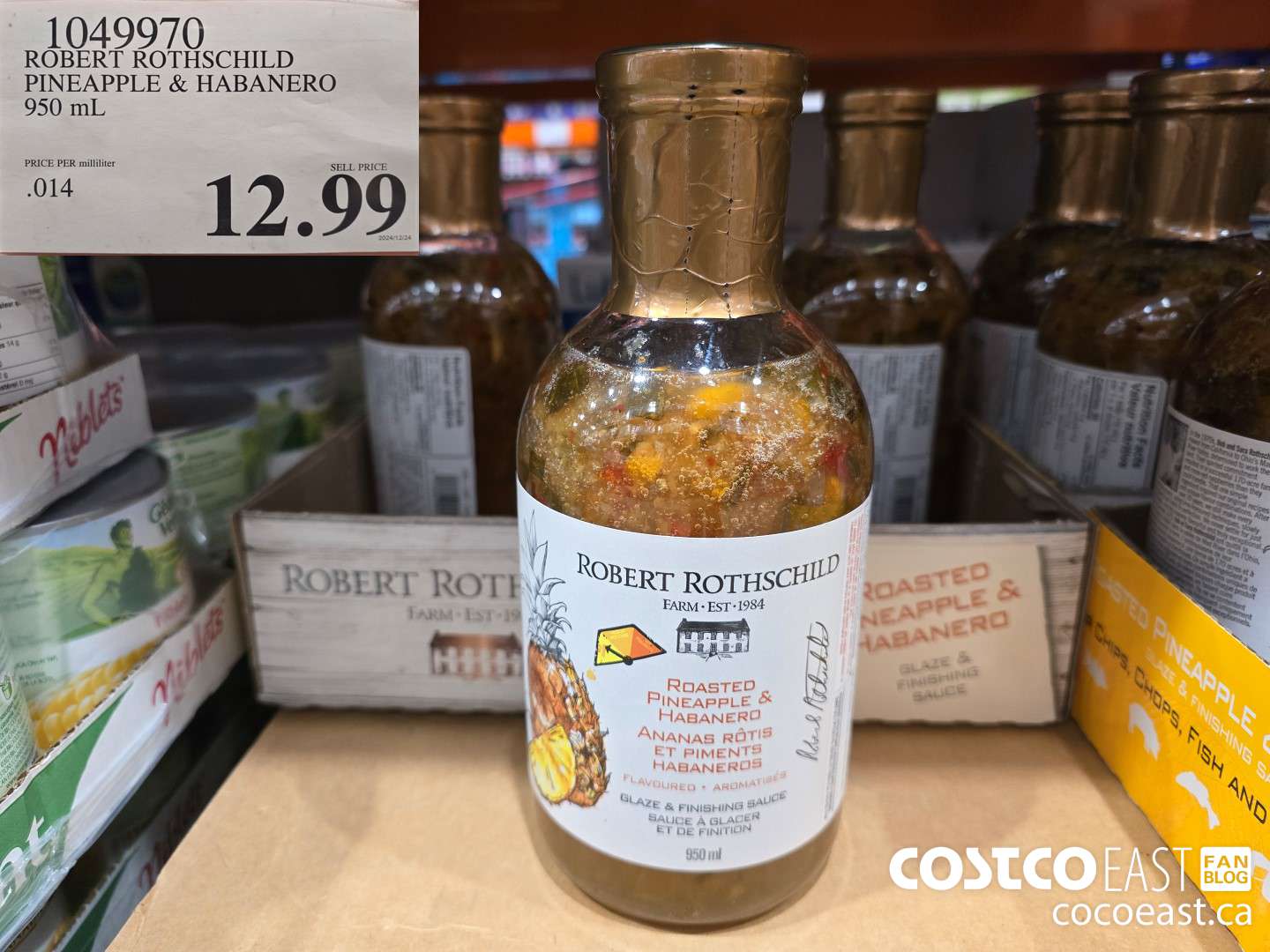 1049970 ROBERT ROTHSCHILD PINEAPPLE & HABANERO 950 mL $12.99