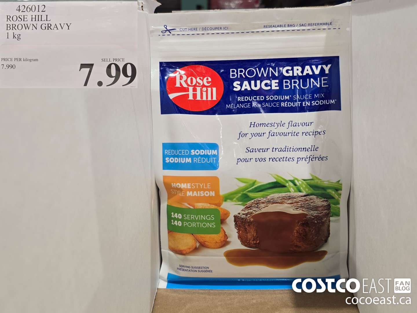 426012 ROSE HILL BROWN GRAVY 1 kg $7.99