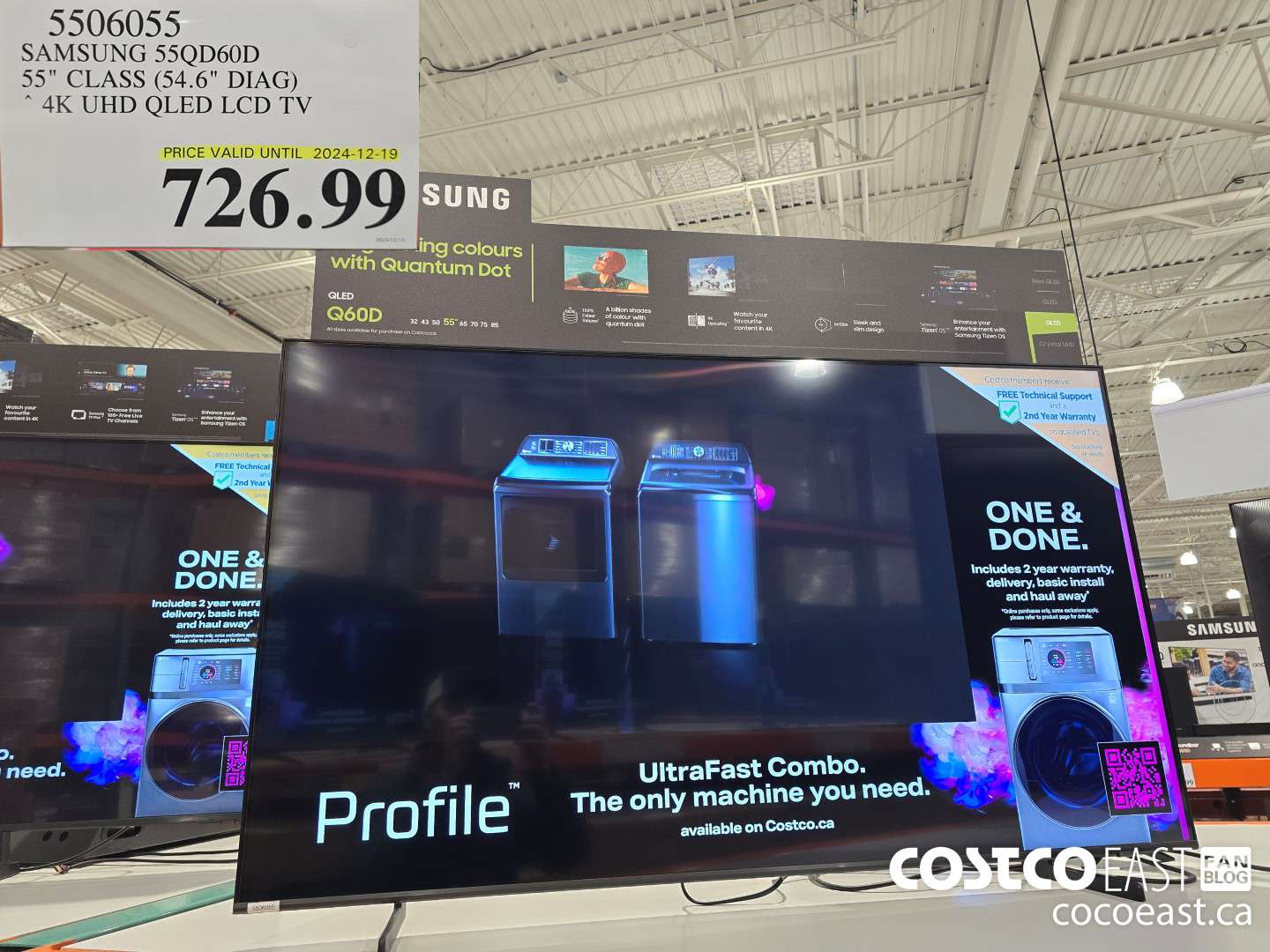 5506055 SAMSUNG 55QD60D 55