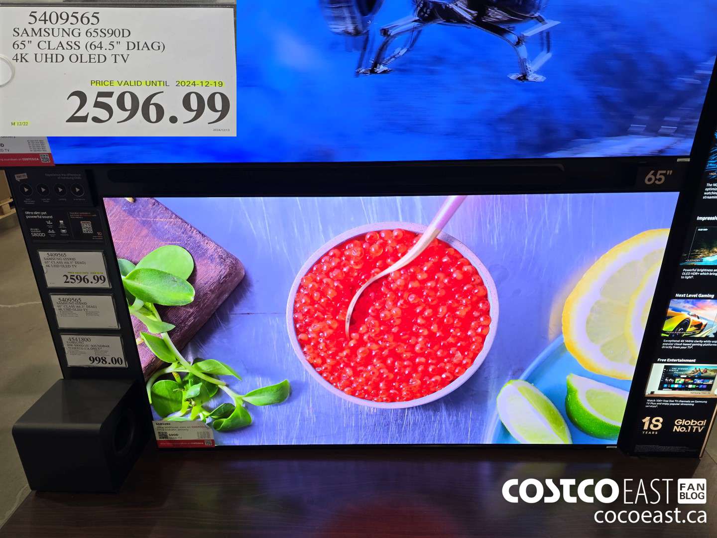 5409565 SAMSUNG 65S90D 65