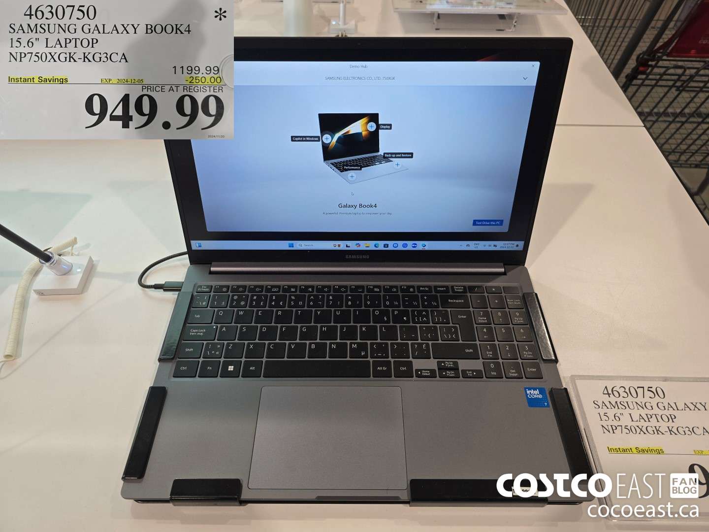 4630750 SAMSUNG GALAXY BOOK4 15.6