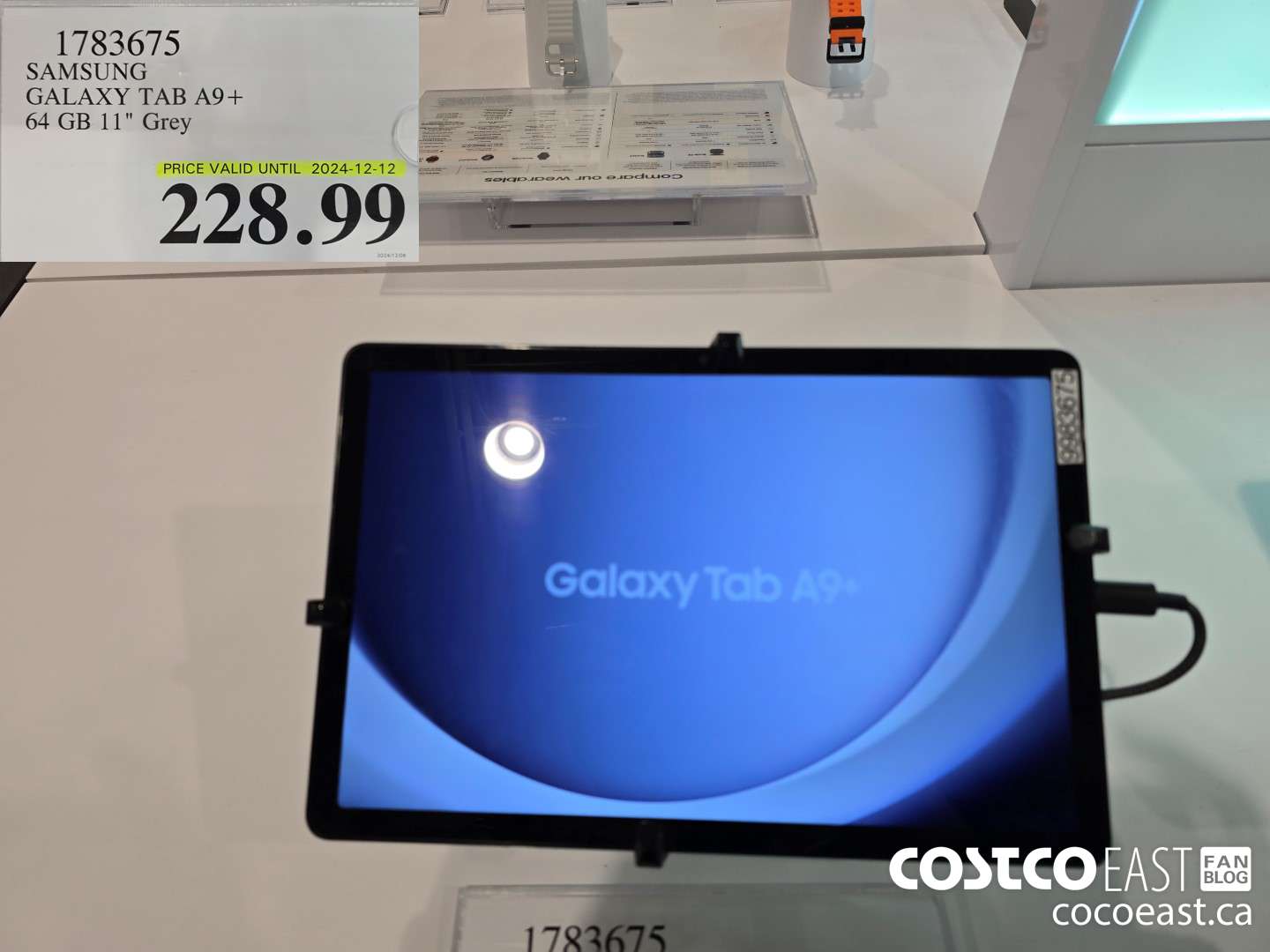 1783675 SAMSUNG GALAXY TAB A9+ 64GB 11