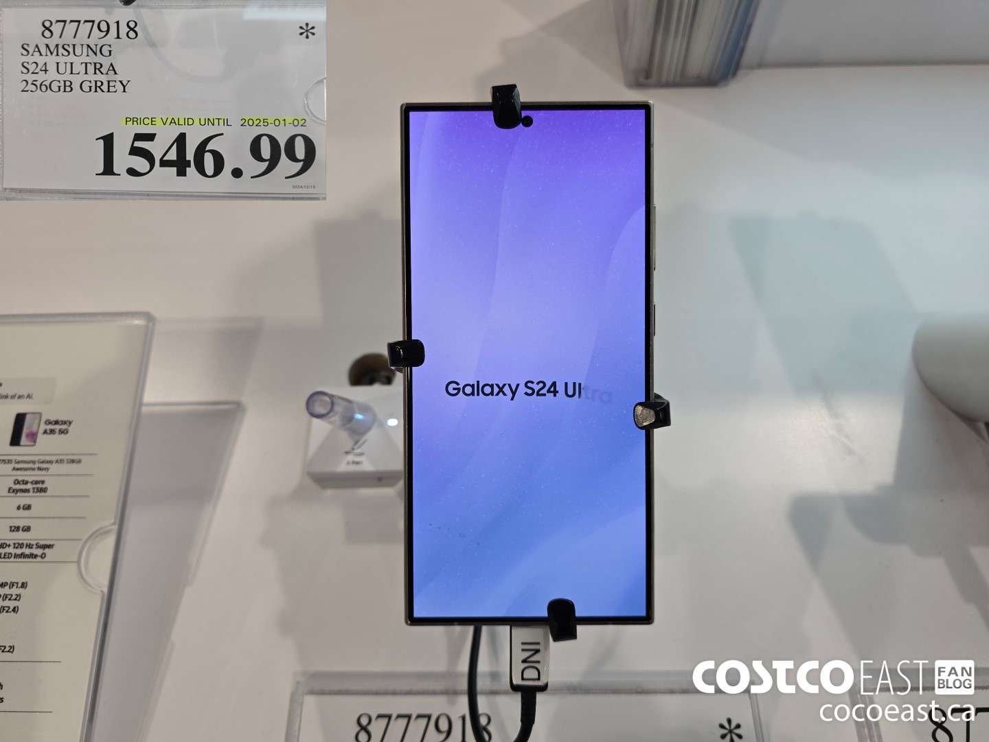 8777918 SAMSUNG S24 ULTRA 256GB GREY $1546.99