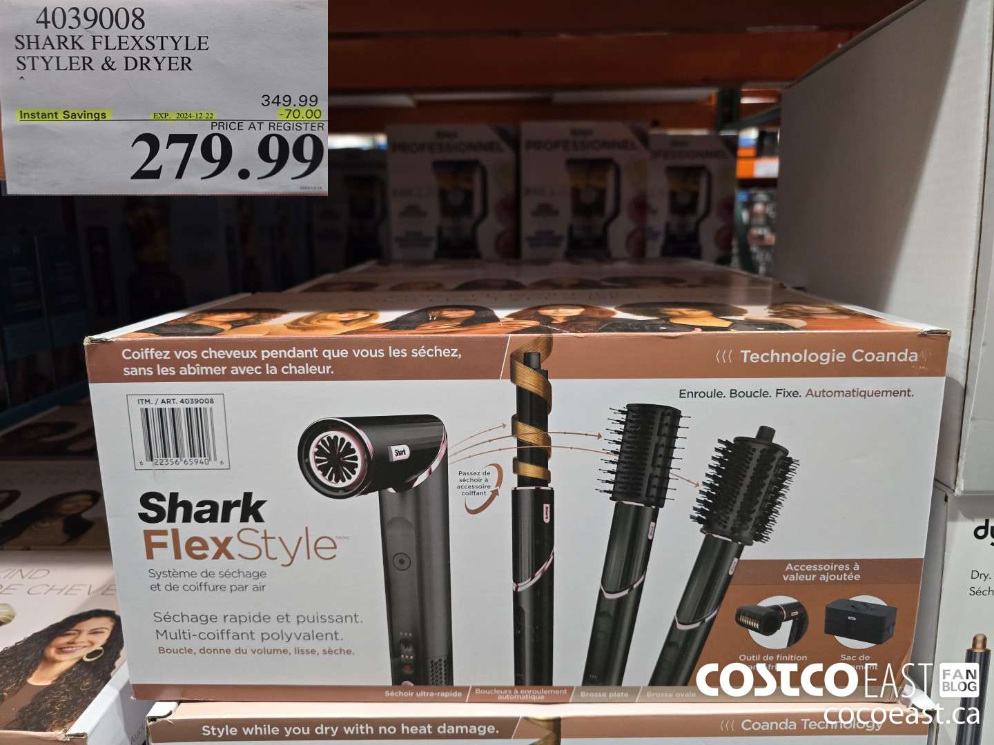 4039008 SHARK FLEXSTYLE STYLER & DRYER ($70.00 INSTANT SAVINGS EXPIRES ON 2024-12-22) $279.99