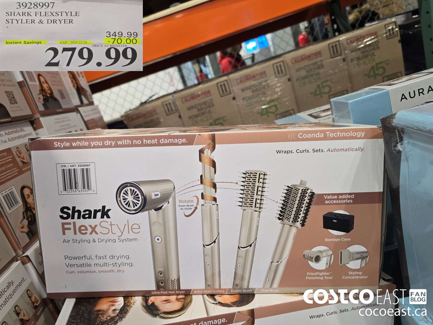 3928997 SHARK FLEXSTYLE STYLER & DRYER 11-03 ($70.00 INSTANT SAVINGS EXPIRES ON 2024-12-22) $279.99