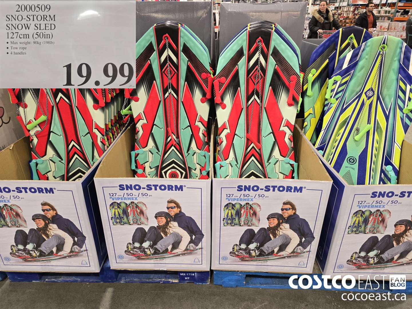 2000509 SNO-STORM SNOW SLED 127 (50IN) $19.99