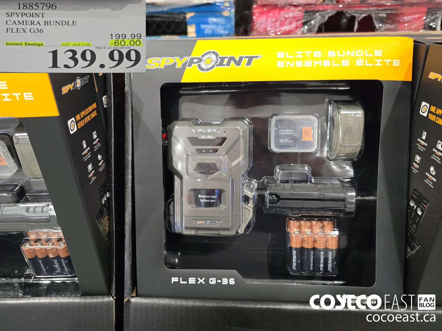 1885796 SPYPOINT CAMERA BUNDTE FLEX G36 ($60.00 INSTANT SAVINGS EXPIRES ON 2024-12-08) $139.99