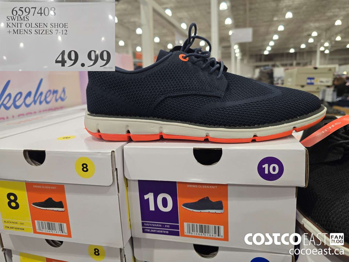 6597408 SWIMS KNIT OLSEN SHOE + MENS SIZES 7-12 $49.99