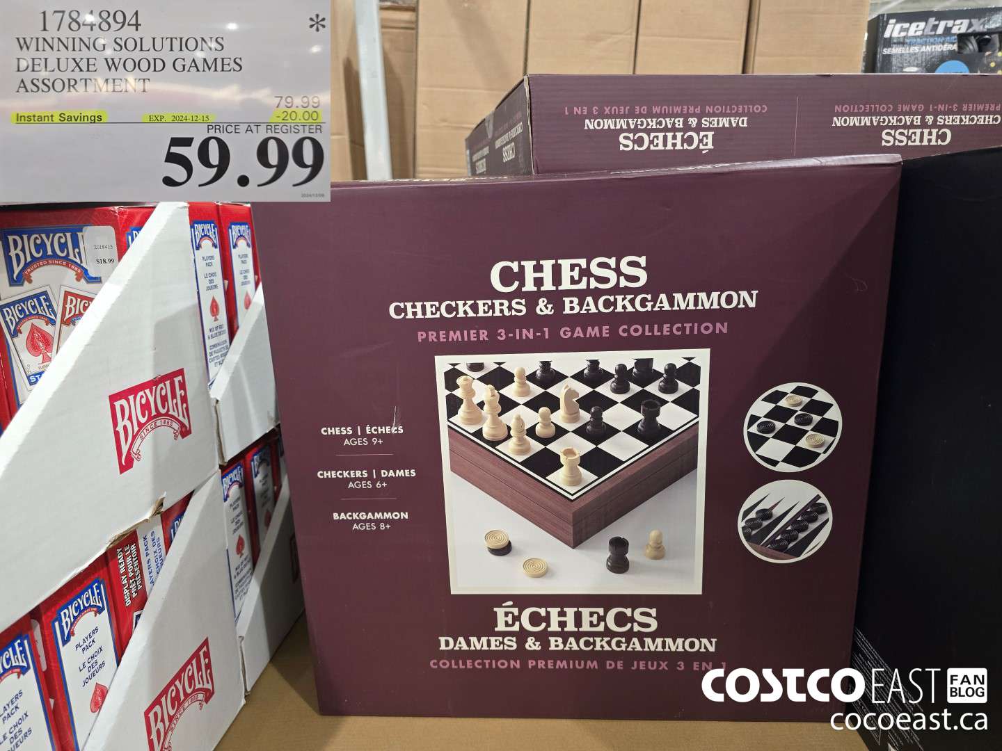 1784894 WINNING SOLUTIONS DELUXE WOOD GAMES ASSORTMENT ($20.00 INSTANT SAVINGS EXPIRES ON 2024-12-15) $59.99