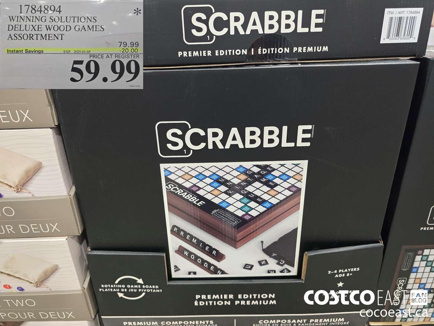 1784894 WINNING SOLUTIONS DELUXE WOOD GAMES ASSORTMENT ($20.00 INSTANT SAVINGS EXPIRES ON 2025-01-05) $59.99