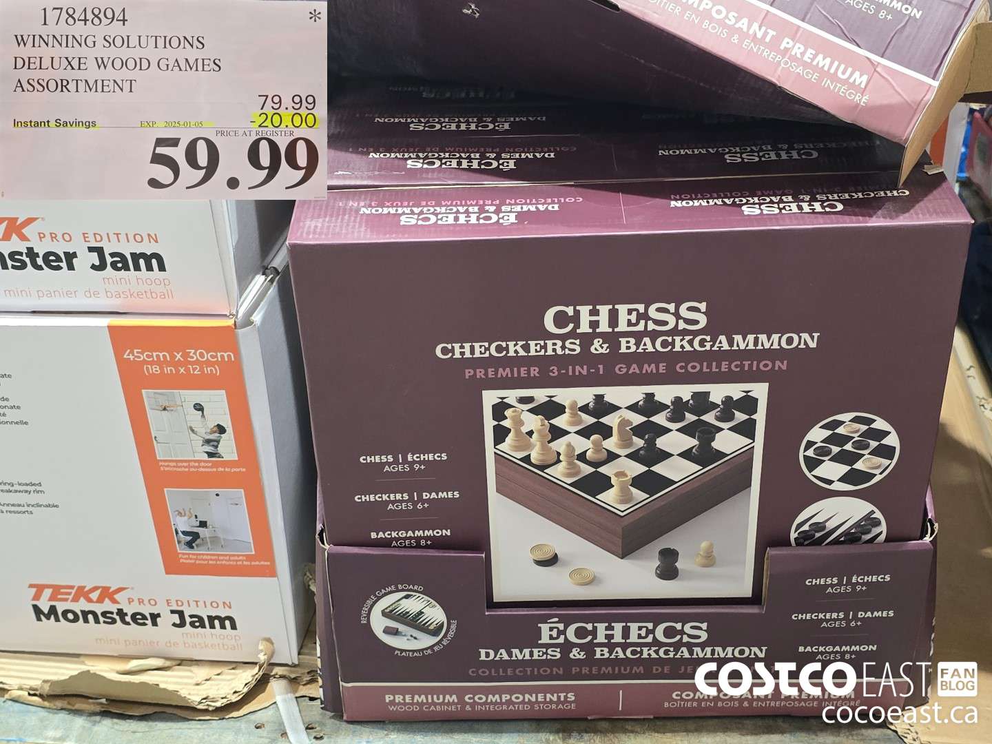 1784894 WINNING SOLUTIONS DELUXE WOOD GAMES ASSORTMENT ($20.00 INSTANT SAVINGS EXPIRES ON 2025-01-05) $59.99