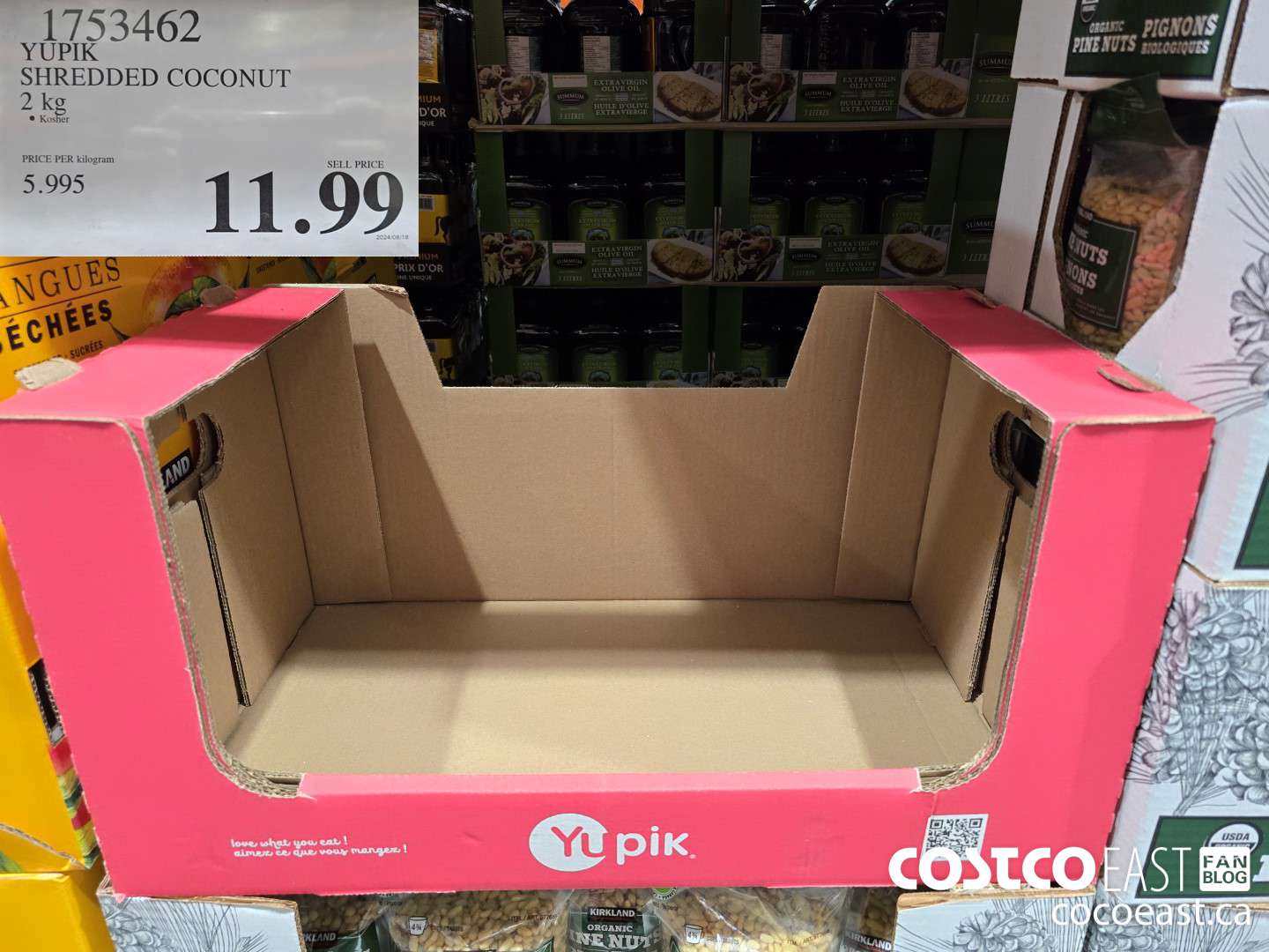 1753462 YUPIK SHREDDED COCONUT 2 kg $11.99