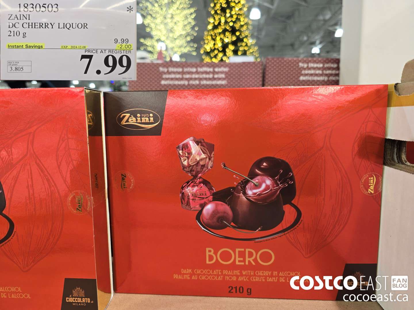 1830503 ZAINI DC CHERRY LIQUOR 210 g ($2.00 INSTANT SAVINGS EXPIRES ON 2024-12-08) $7.99