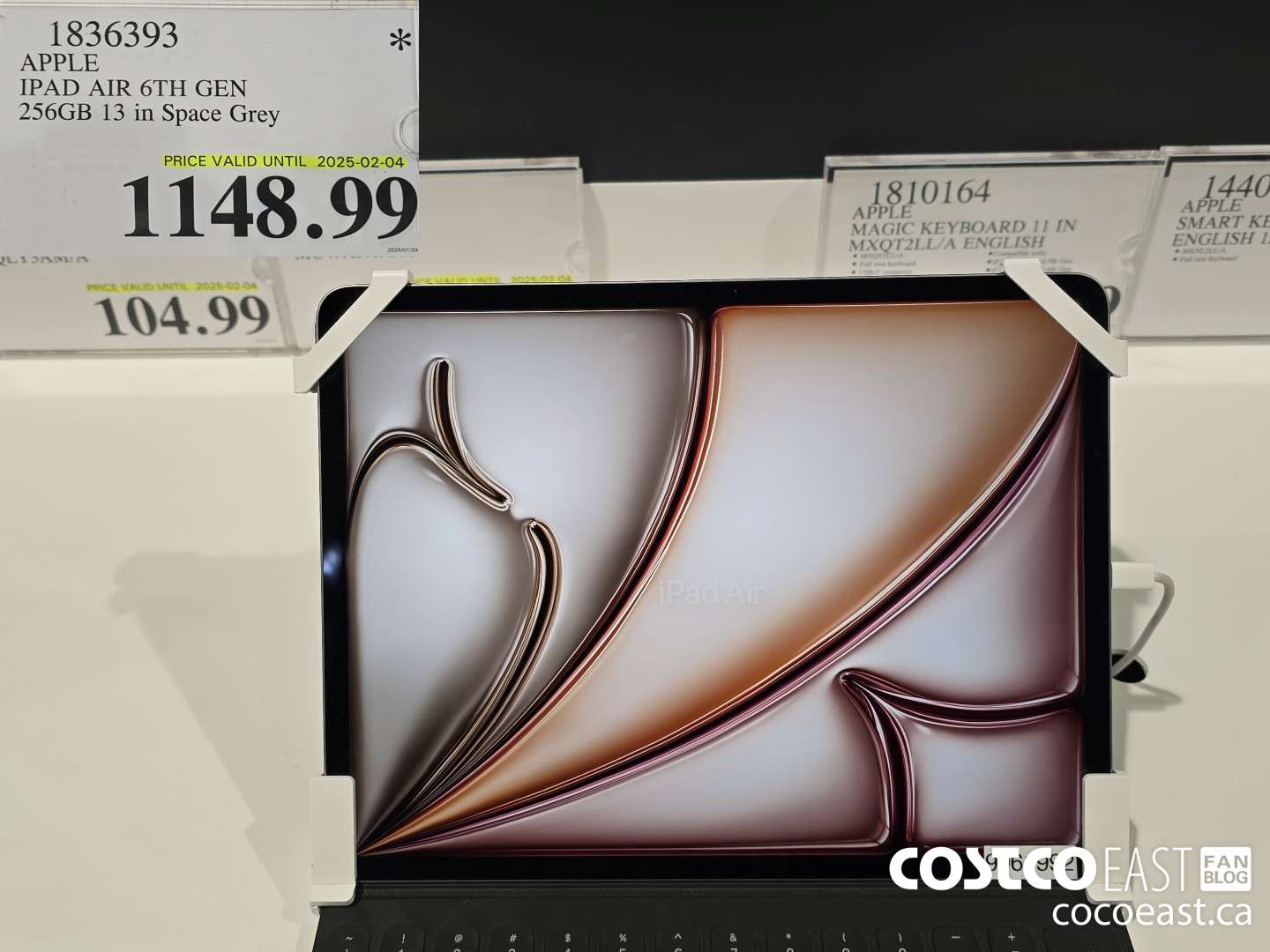 1836393 APPLE IPAD AIR 6TH GEN 256GB 13 in Space Grey $1148.99