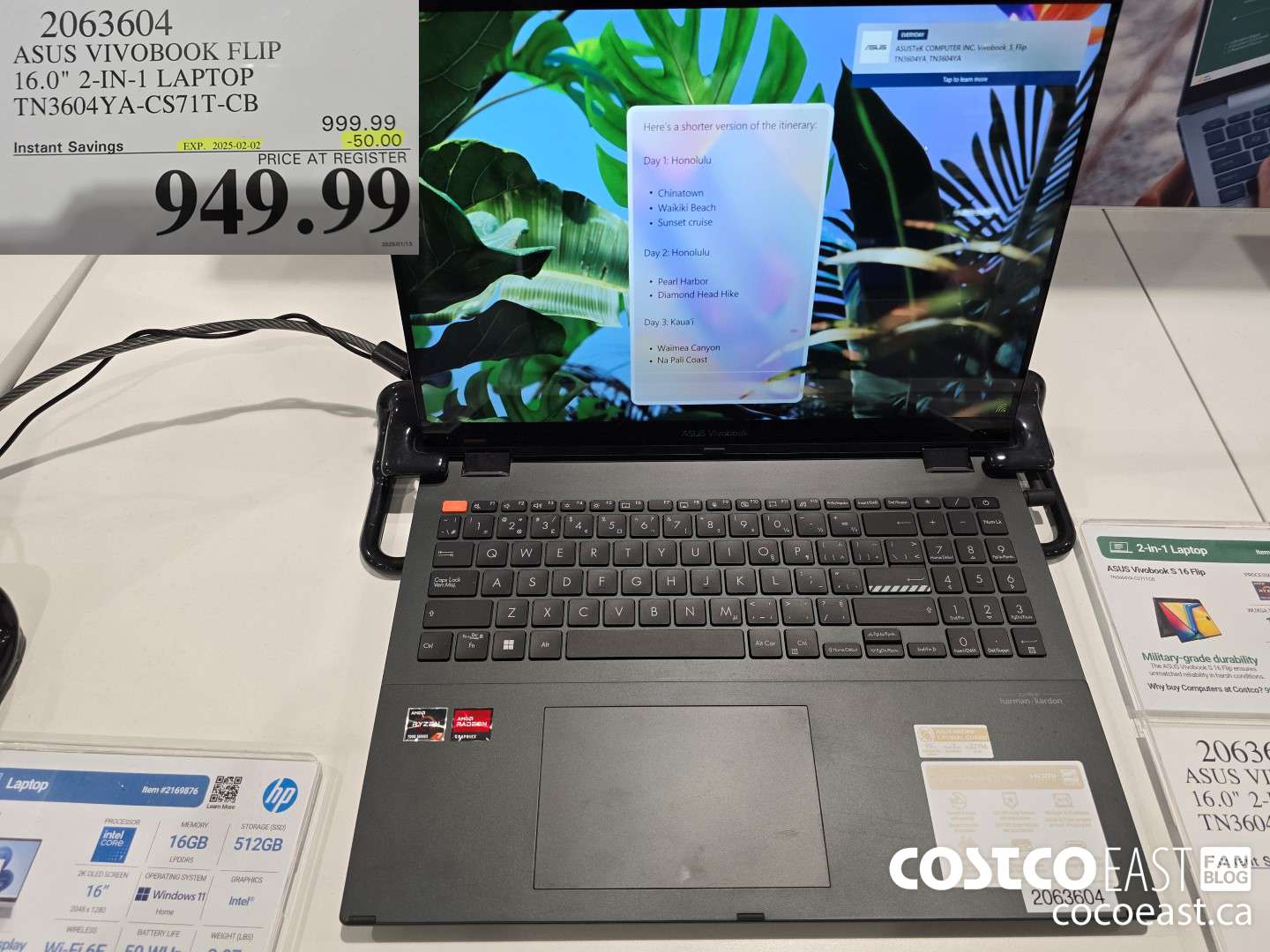 2063604 ASUS VIVOBOOK FLIP 16.0