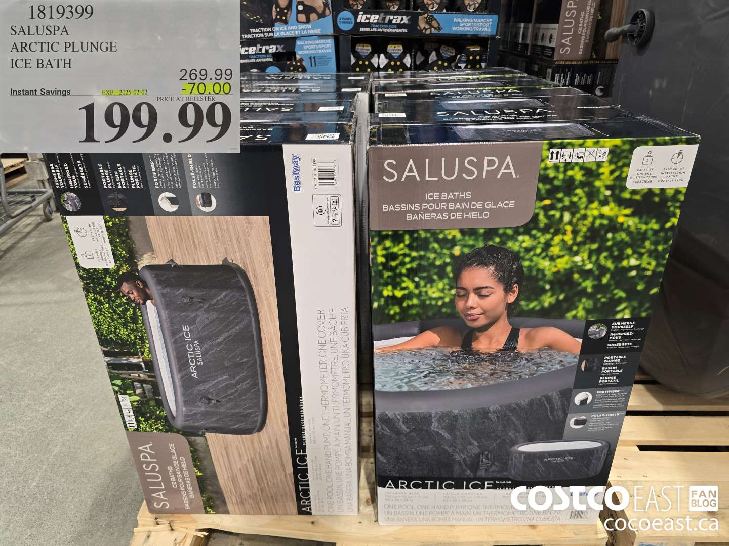 1819399 BESTWAY ARCTIC PLUNGE ICE BATH ($70.00 INSTANT SAVINGS EXPIRES ON 2025-02-02) $199.99