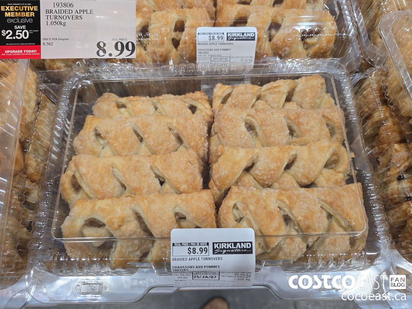 193806 BRAIDED APPLE TURNOVERS ($2.50 INSTANT SAVINGS EXPIRES ON 2025-01-19) $6.49