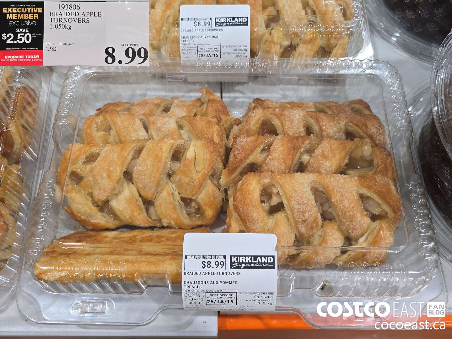 193806 BRAIDED APPLE TURNOVERS ($2.50 INSTANT SAVINGS EXPIRES ON 2025-01-19) $6.49