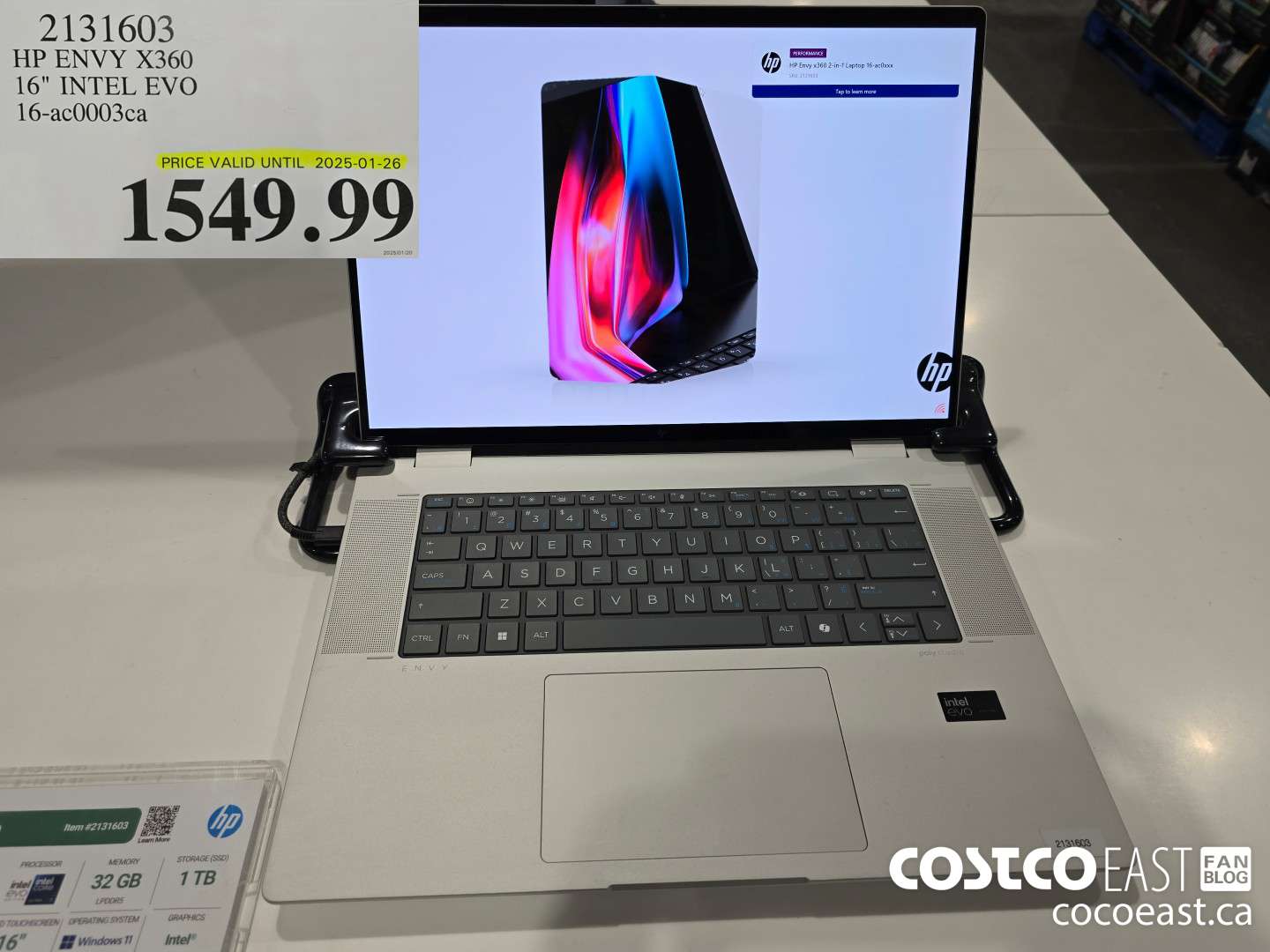 2131603 HP ENVY X360 16