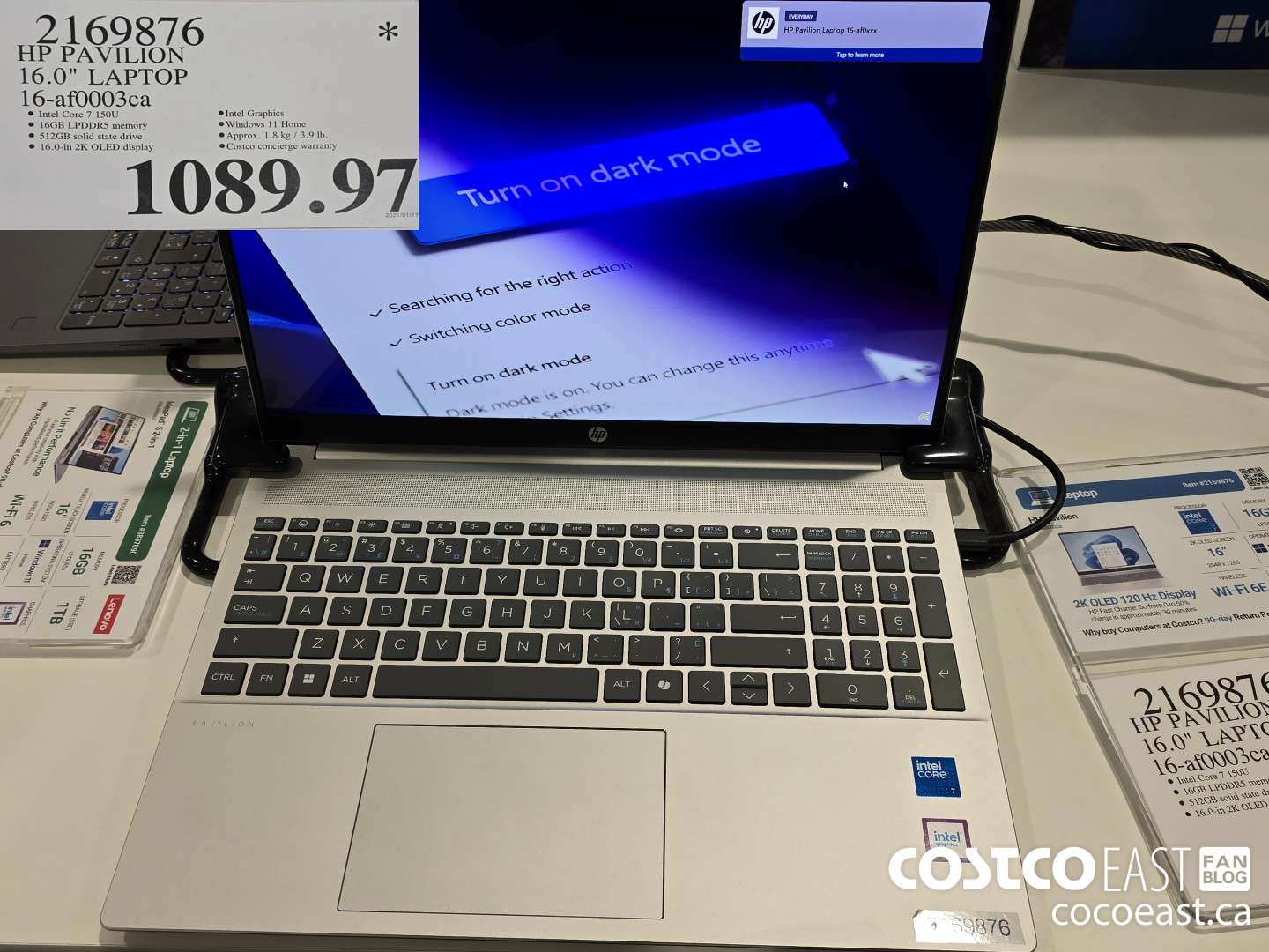 2169876 HP PAVILION 16.0