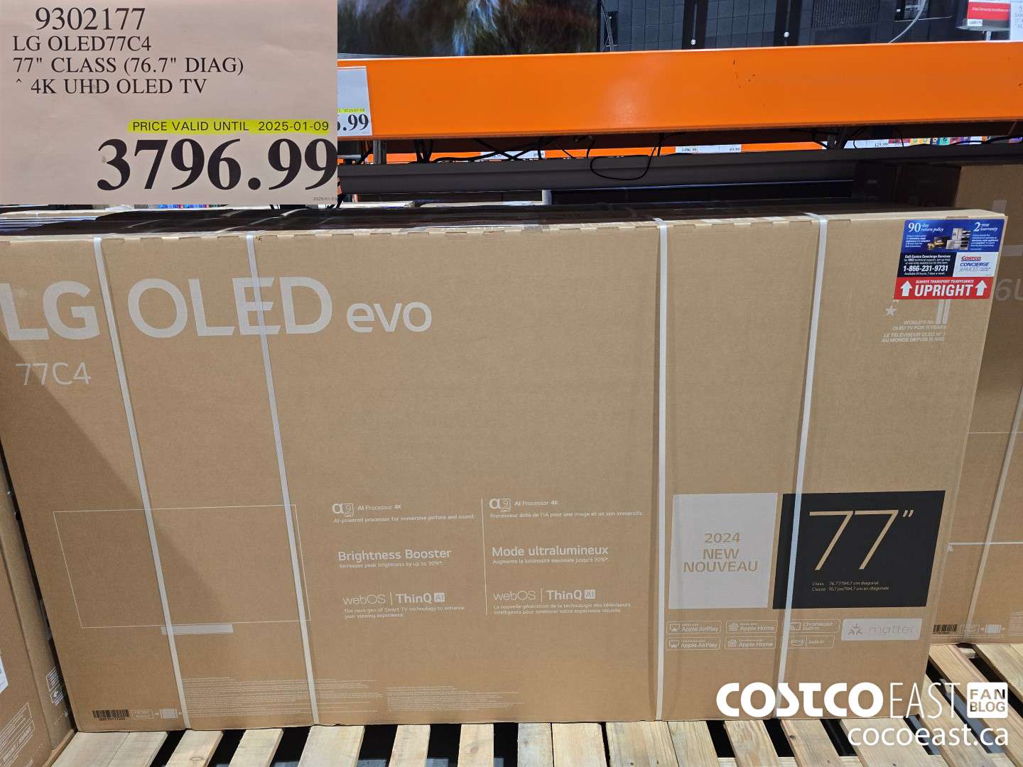 9302177 LG OLED77C4 77